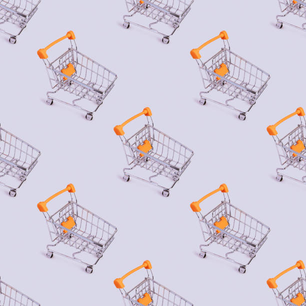 istock Banner with shopping cart. 1192929012