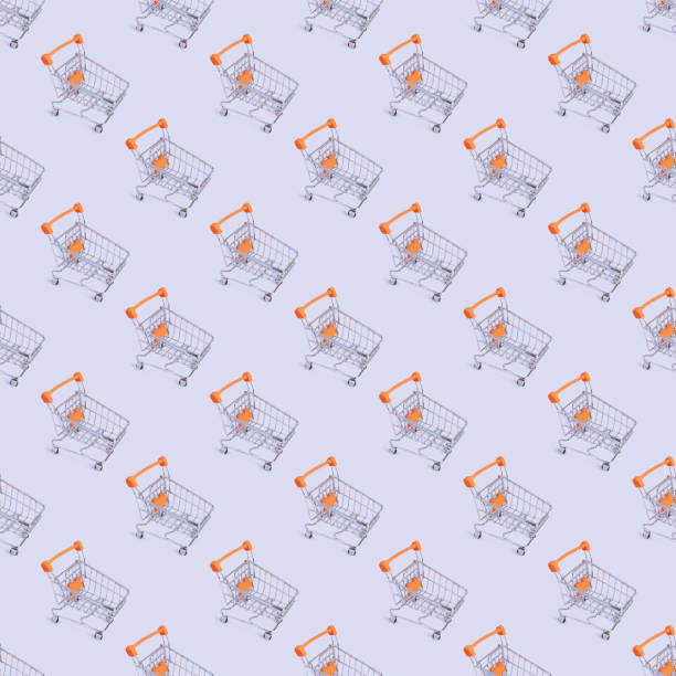 istock Banner with shopping cart. 1192929013
