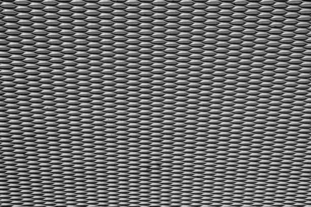 istock Metal grid pattern. Abstract steel surface of industrial footboard 1192931557