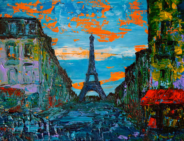 istock Paris street art painting 1192934993