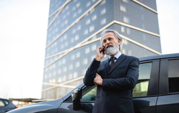 istock Business person enjoying their Mazda 1192942225