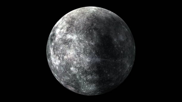 istock Flying over the surface of the planet Mercury, computer generated. 3d rendering of realistic scientific background. Elements of this image are presented by NASA 1192946344