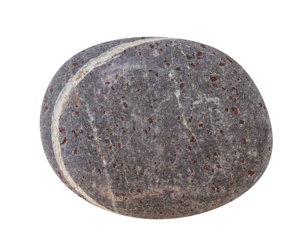 istock red stone pebbles, isolated on white background 1192947469