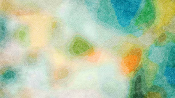 Abstract Watercolour Modern Art Background