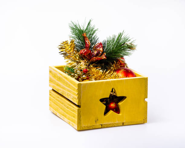 istock Beautiful decorations on the Christmas tree. 1192959383