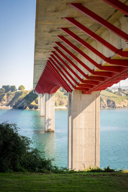 Ribadeo, Spain, bridge over the Ria de Ribadeo