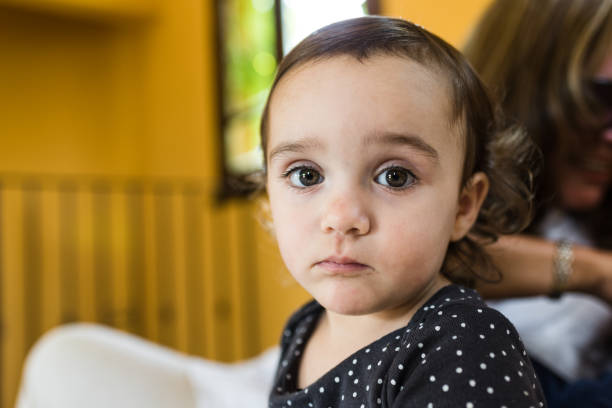 istock Serious baby girl 1192965558