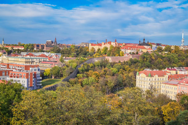 istock View from Vysehrad to Prague 1192968036