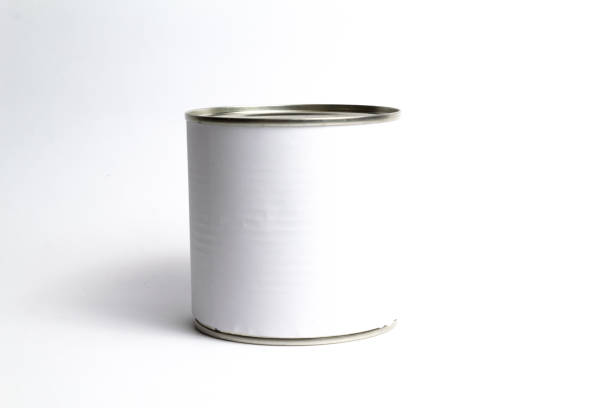 Blank labeled products on neutral white to gray gradient background