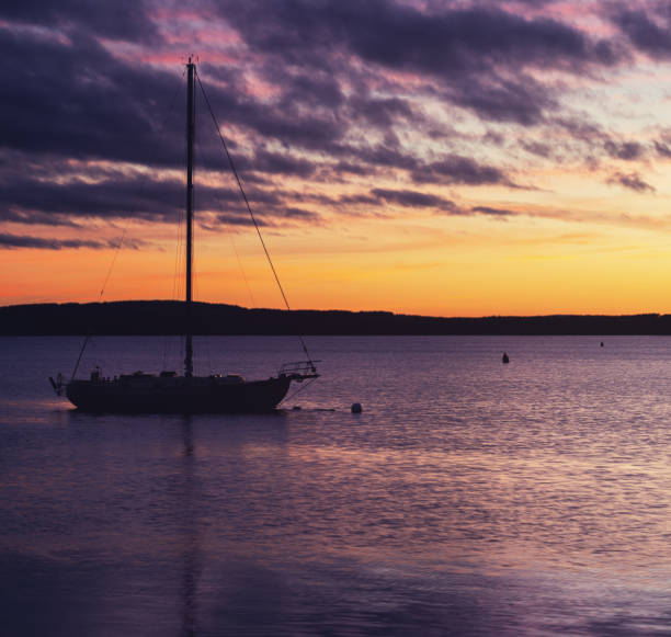 istock Sailboat At Dusk 1192993417