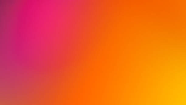 sfondo astratto con movimento sfocato sfocato rosa, arancione e giallo - colore brillante foto e immagini stock