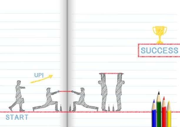 istock Business concept drawn on paper 1193011024