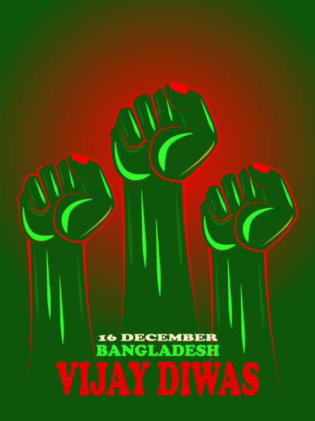 16 December Bangladesh Victory Day illustration 16 December Bangladesh Victory Day illustration vijay diwas stock illustrations