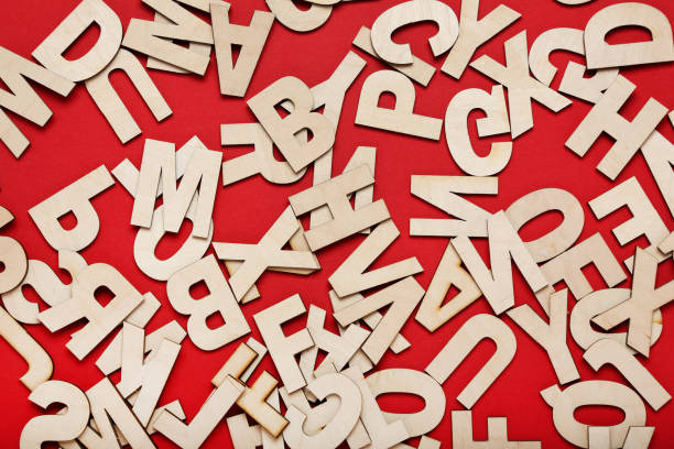 istock Wooden letters on red background 1193033761