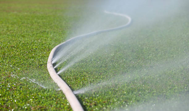 istock water leaking from hole in a hose 1193036801