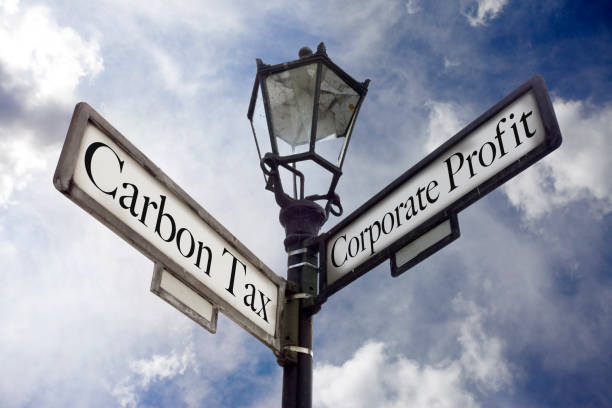 istock Carbon Tax vs Corporate Profit 1193038311