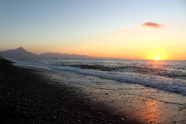 istock sunset in front of the sea 1193040681