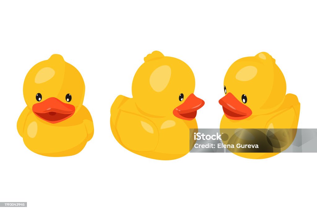 Ilustracja wektorowa. Żółta gumowa kaczka do kąpieli. - Grafika wektorowa royalty-free (Bazgroły - Rysunek) Ilustracja wektorowa. Żółta gumowa kaczka do kąpieli. - Grafika wektorowa royalty-free (Bazgroły - Rysunek)