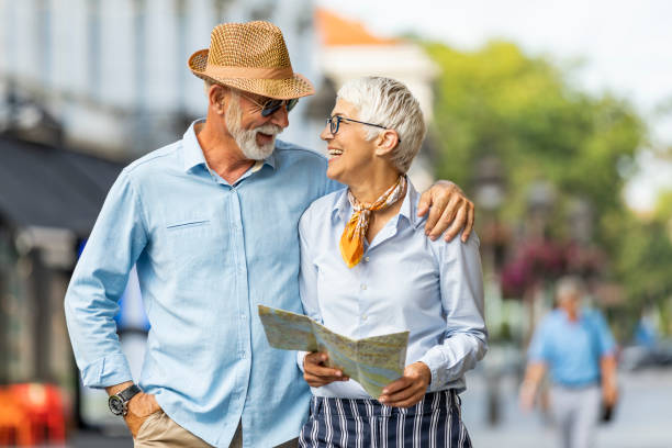istock Older Tourists are Enjoying in City Exploration 1193044210