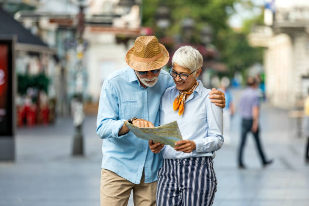 istock Older Tourists are Enjoying in City Exploration 1193045197