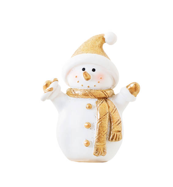 istock little snowman isolated on white background 1193045249