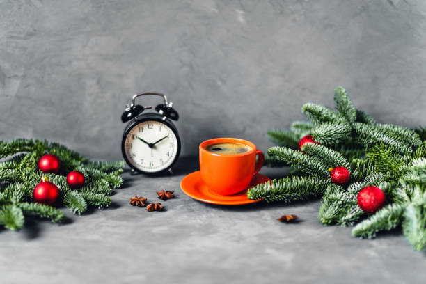 istock Morning coffee composition. Christmas picture. 1193047920