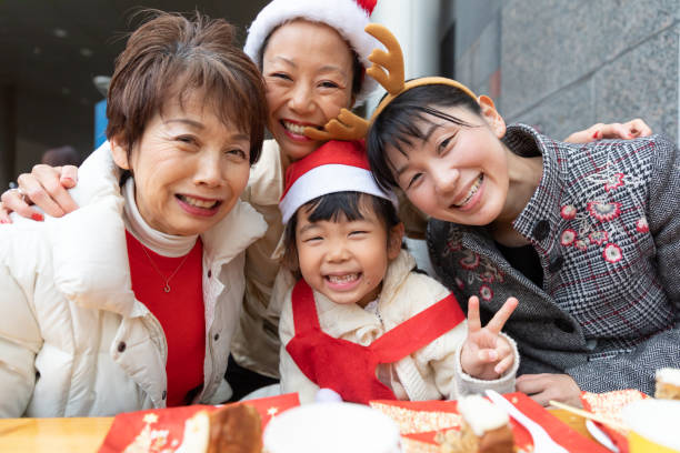 istock Multi generation family enjoying Christmas 1193047977
