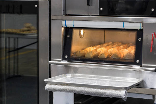 tasty cakes baking in the oven