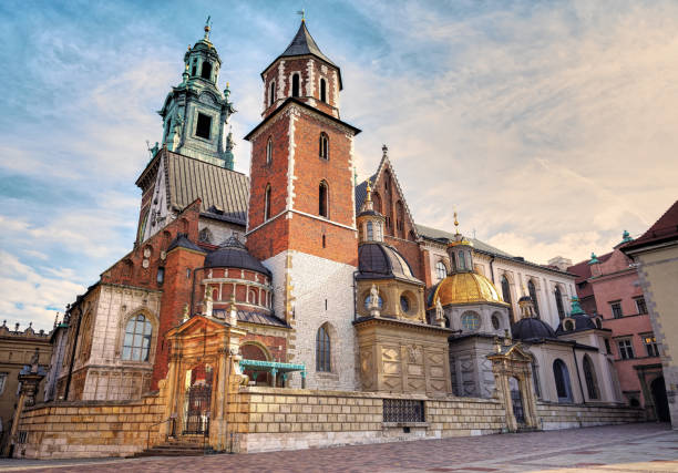 Wawel Cathedral, Krakow, Poland Wawel Cathedral, Krakow, Poland wawel cathedral photos stock pictures, royalty-free photos & images