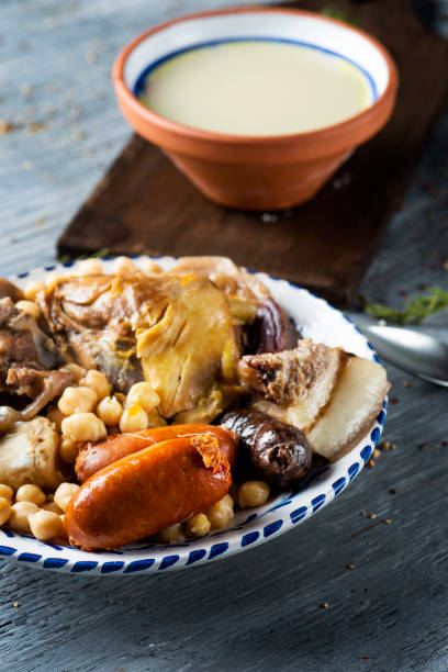 istock cocido madrileno, typical of Madrid, Spain 1193065160