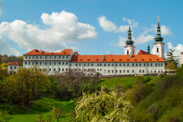 istock Strahov Monastery main building view. Prague, Czech Republic. 1193066974