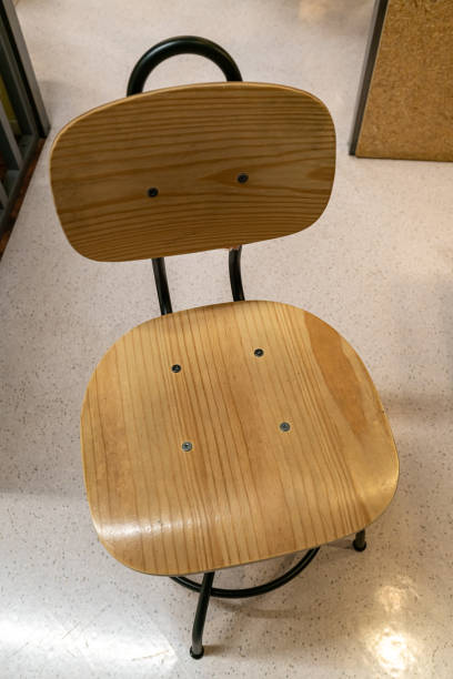 istock Retro metal seat 1193071967