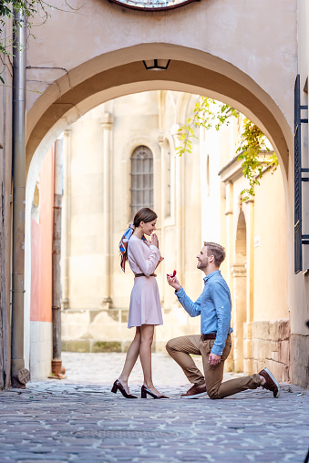 https://media.istockphoto.com/id/1193072397/photo/side-view-of-man-making-standing-on-knee-and-making-marriage-proposal-to-girlfriend-on-street.jpg?b=1&s=170667a&w=0&k=20&c=Z4JBPTxDfAWjXFrZQm2NKAYX8biSmrZss4Vv_DLqkzM=