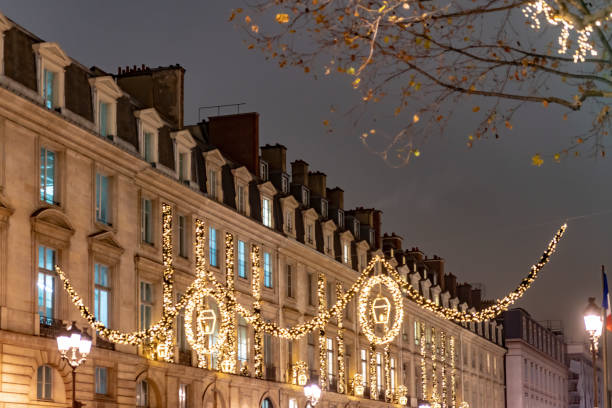 istock 2019 Rue Lafayette at Christmas 1193075352