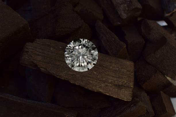 istock Diamond in wood 1193079624