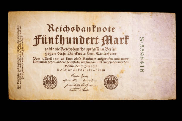 Deutsche Mark, 500 Mark Banknote - German Banknote from 1920 - 1929