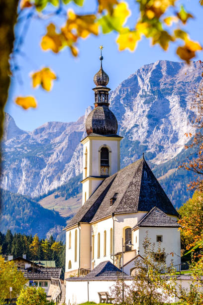 istock famous church in ramsau - austria 1193081411