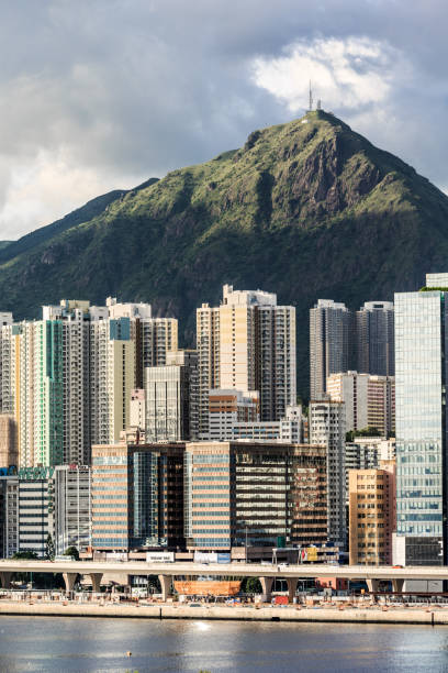 istock Apartment complex in Hong Kong 1193087473