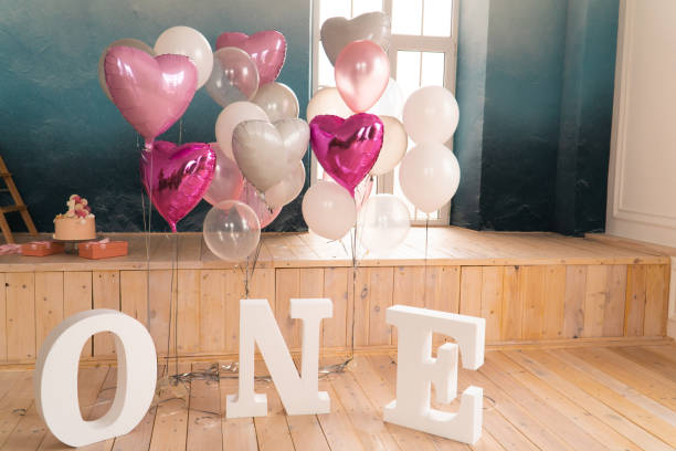 istock decor for one year old baby's birthday 1193092550