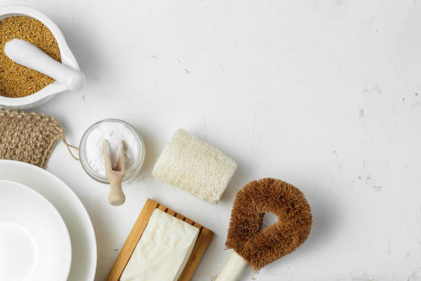 istock Zero Waste products for Sustainable Dish Washing 1193105193