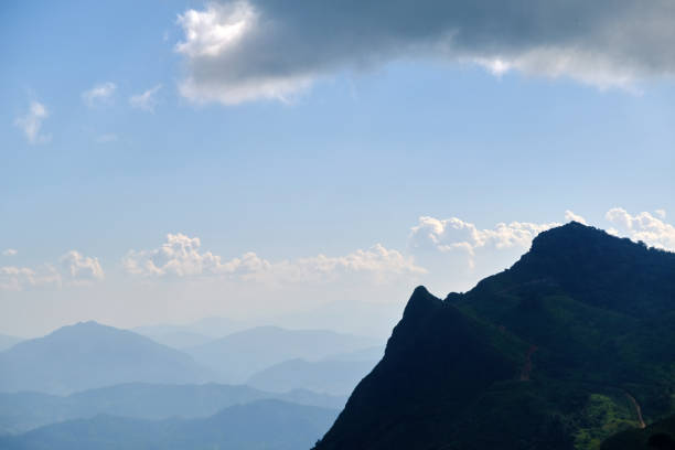 istock beautiful sunset over the mountain 1193108873