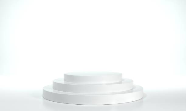 istock Exhibition podium or stage stand 1193112406