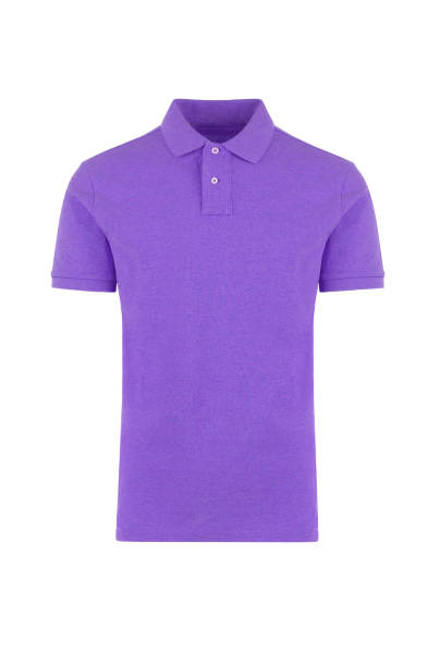 istock Blank purple t-shirt, front view 1193114149