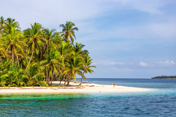 istock Tropical island in the San Blas, Panama 1193117492