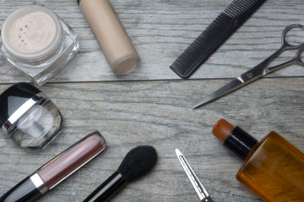 istock set of different cosmetics on simple background 1193118955