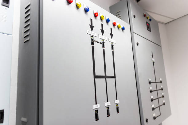 istock Main Distribution Board Control the power failure from the building switch panel of power plant 1193123994