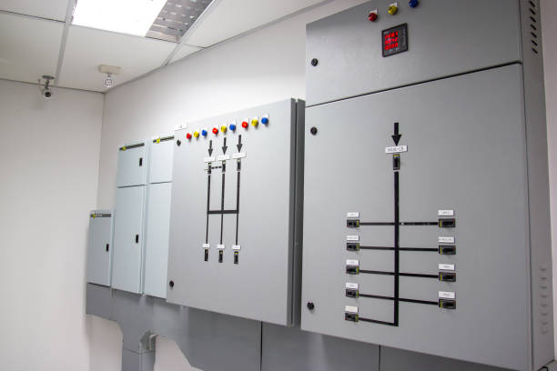 istock Main Distribution Board Control the power failure from the building switch panel of power plant 1193124185
