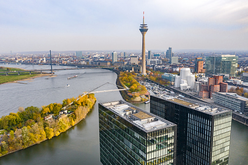 harbor at Offenbach at River Main