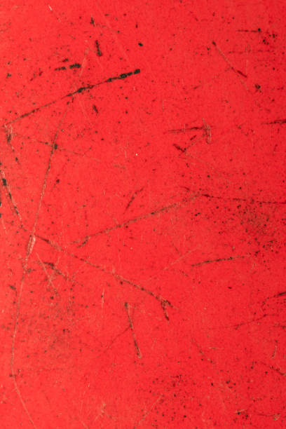 istock old metal painted with red paint. 1193126204