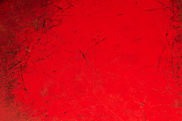 istock old metal painted with red paint. 1193126206